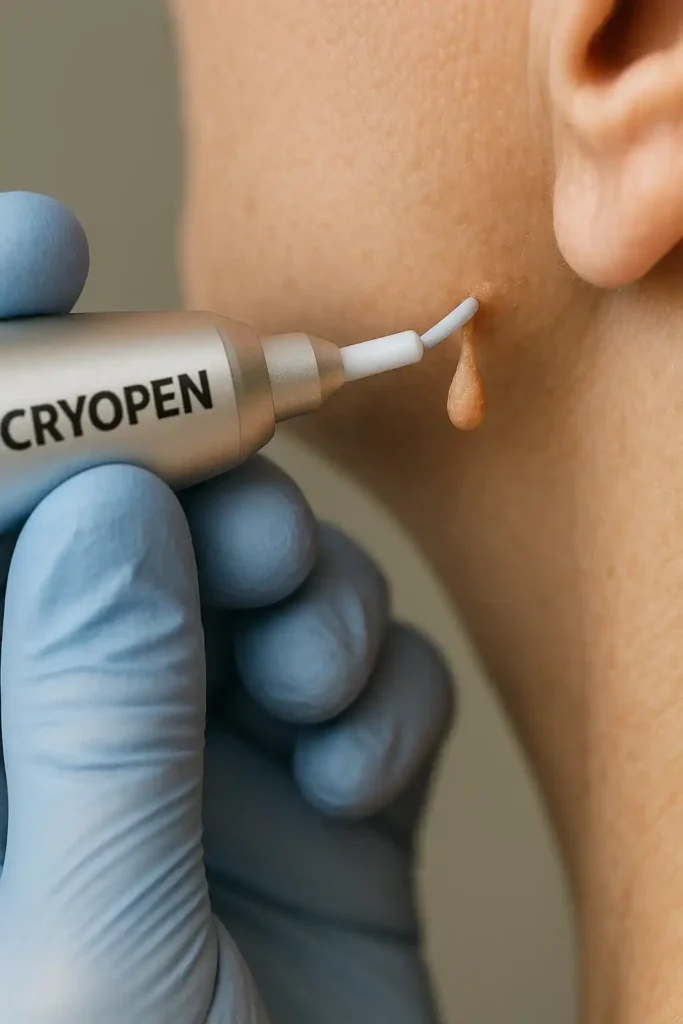 Cryopen for skin tags removal Hampton Hill speak to our team today!