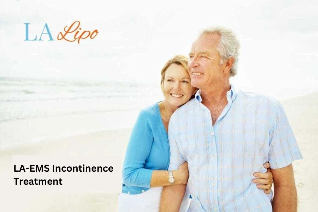 happy couple after treating stress incontinence Hampton Hill speak to our team today.