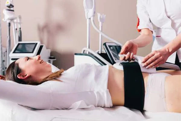 woman having body sculpting to help improve her body image and her mental health Hampton Hill
